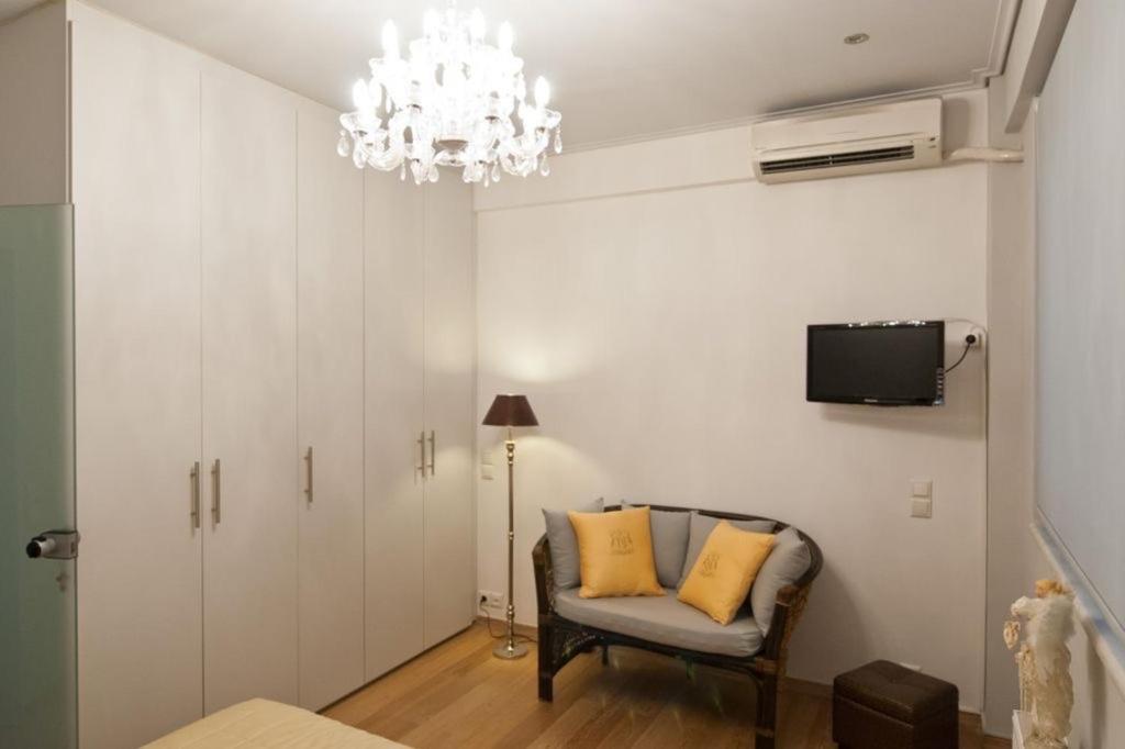 Acropolis Luxury Apartment With Balcony Atina Dış mekan fotoğraf