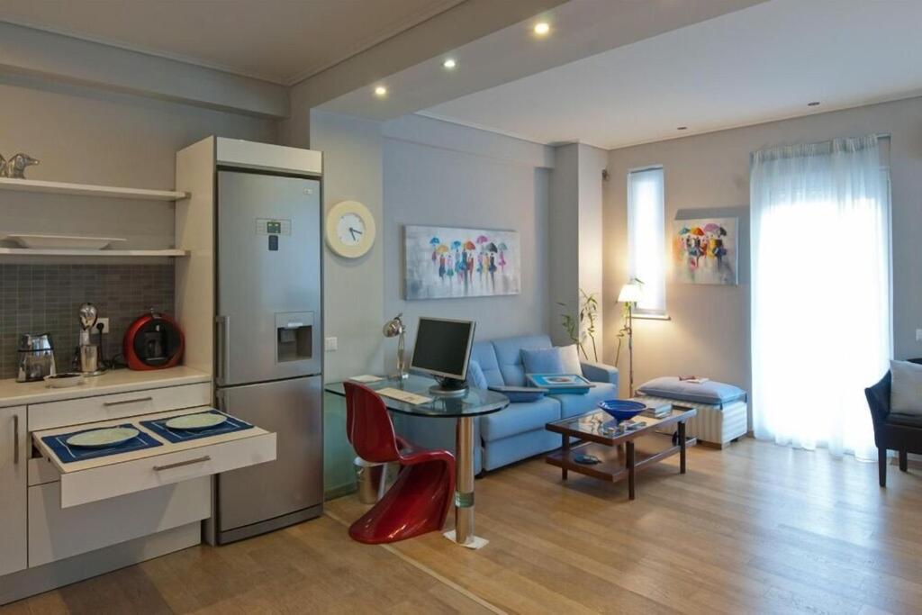 Acropolis Luxury Apartment With Balcony Atina Dış mekan fotoğraf